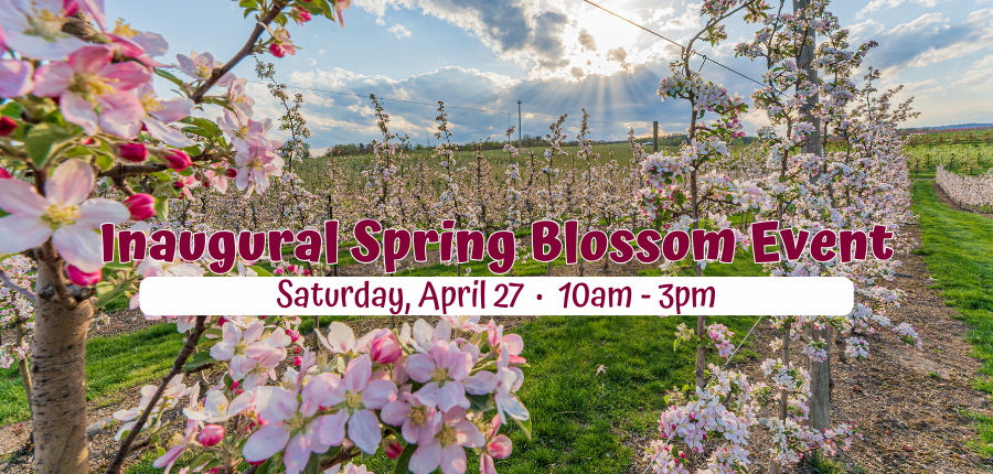 Save the date for our inaugural Spring Blossom Event, April 27th!