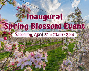 Make plans to join us for our inaugural Spring Blossom Event on April 27th!