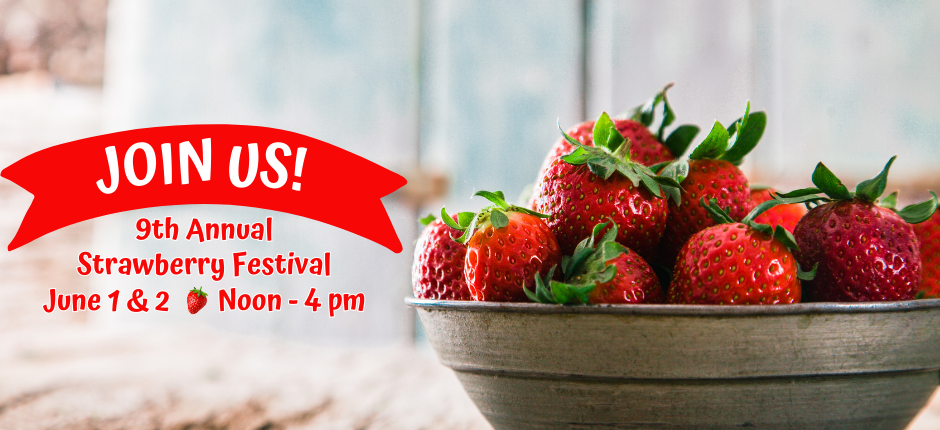 Make plans to join us for our 1st fruit festival of the year this June!