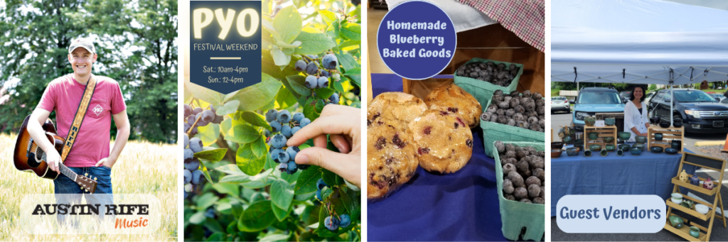 Join us for our 69th Anniversary Blueberry Festival on July 13 & 14.