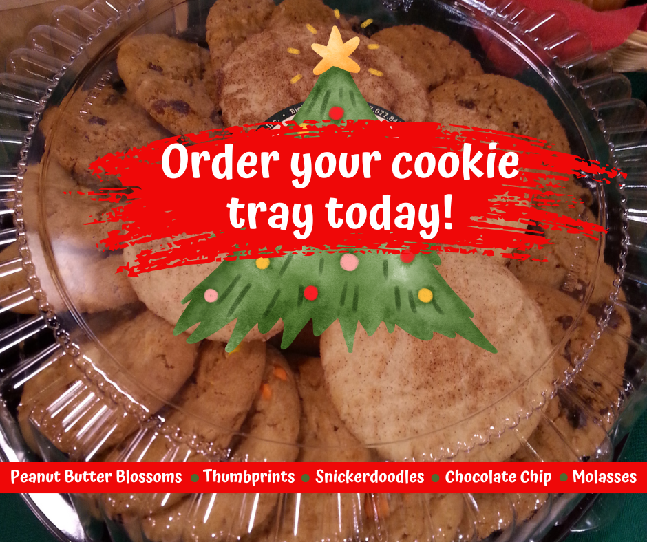 Order your cookie tray today!