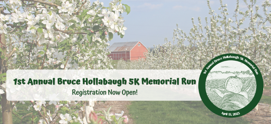 Registration is now open for the 1st Annual Bruce Hollabaugh 5K Memorial Run!