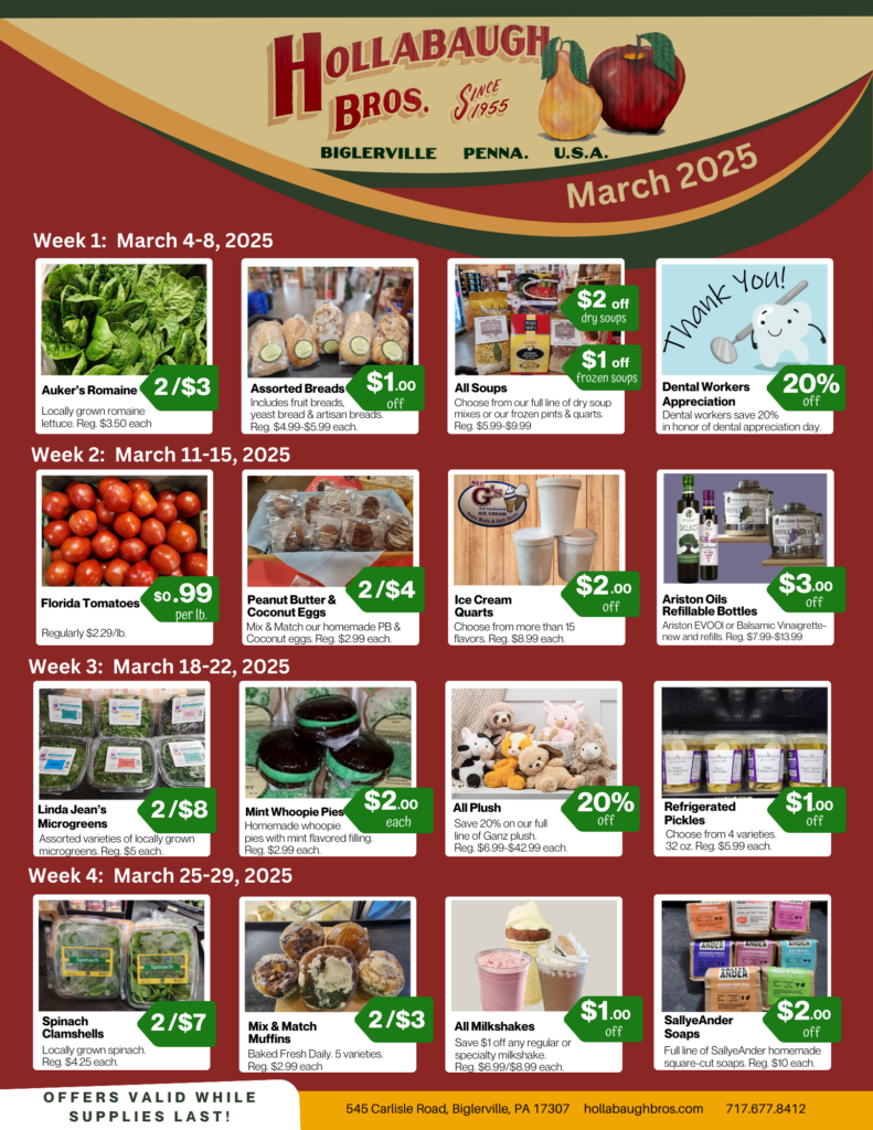 March 2025 Sales Flyer