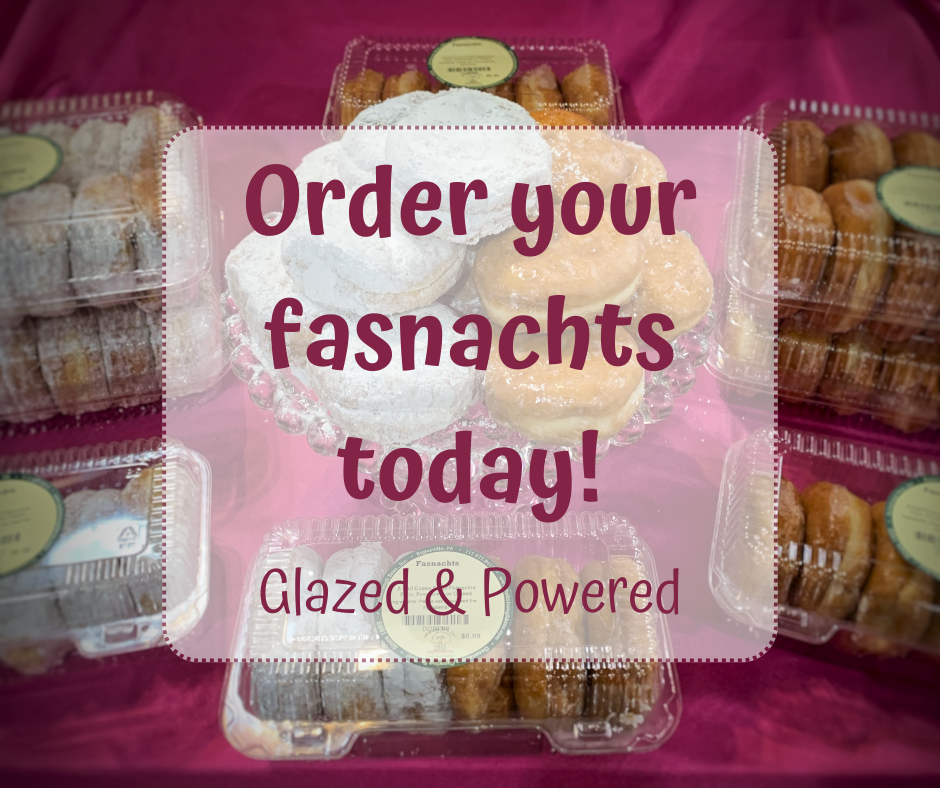 Order your fasnachts today!