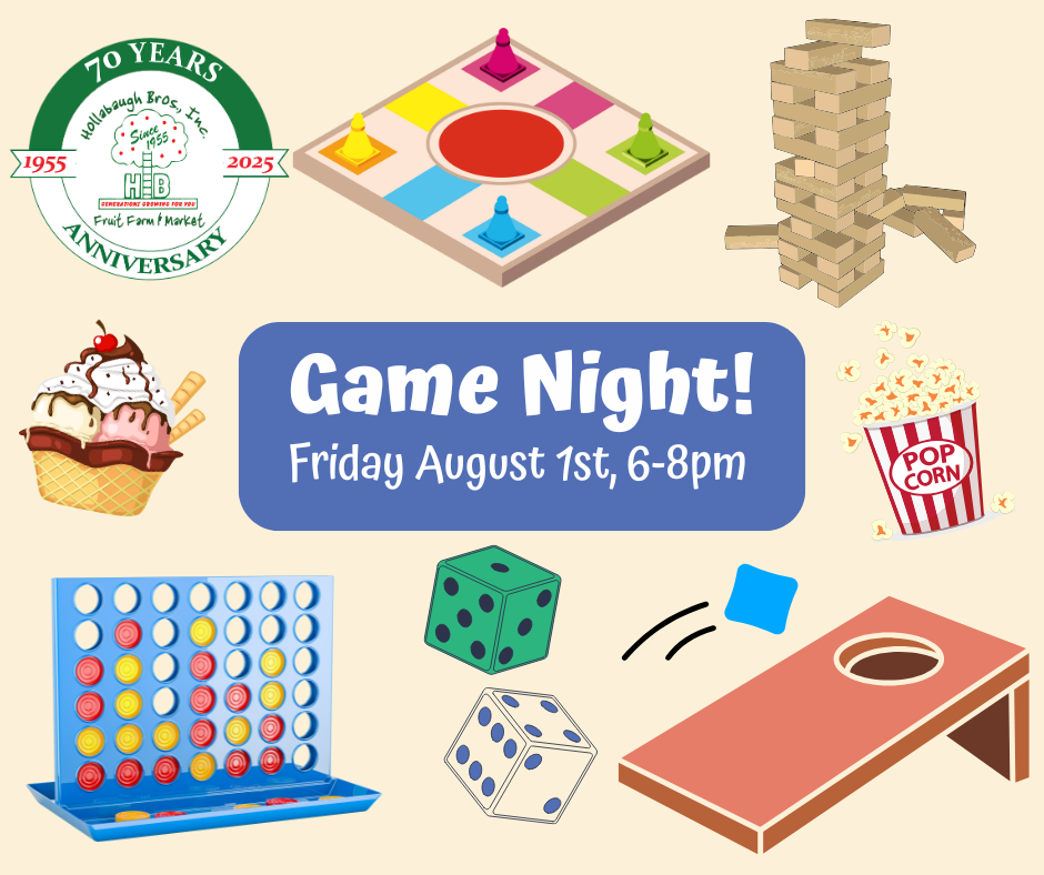Join us for a family game night before the kids back to school.