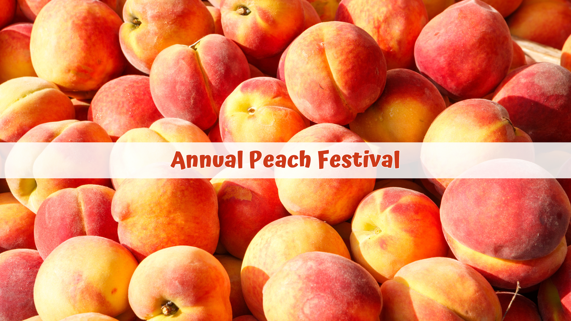 Peach Festival
