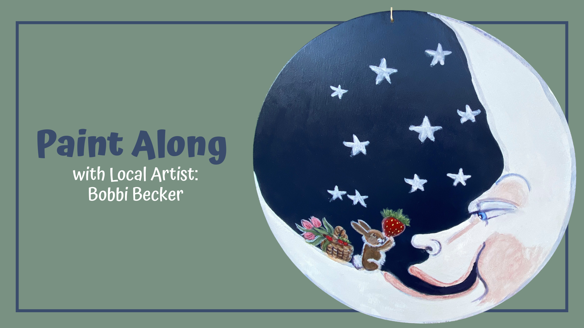 Paint Along with Local Artist: Bobbi Becker