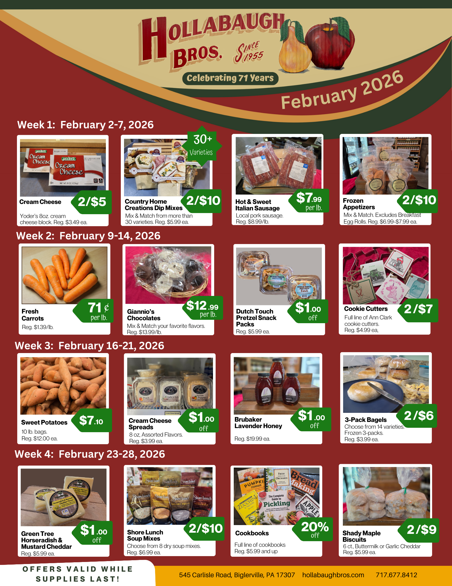 February 2026 Sales Flyer