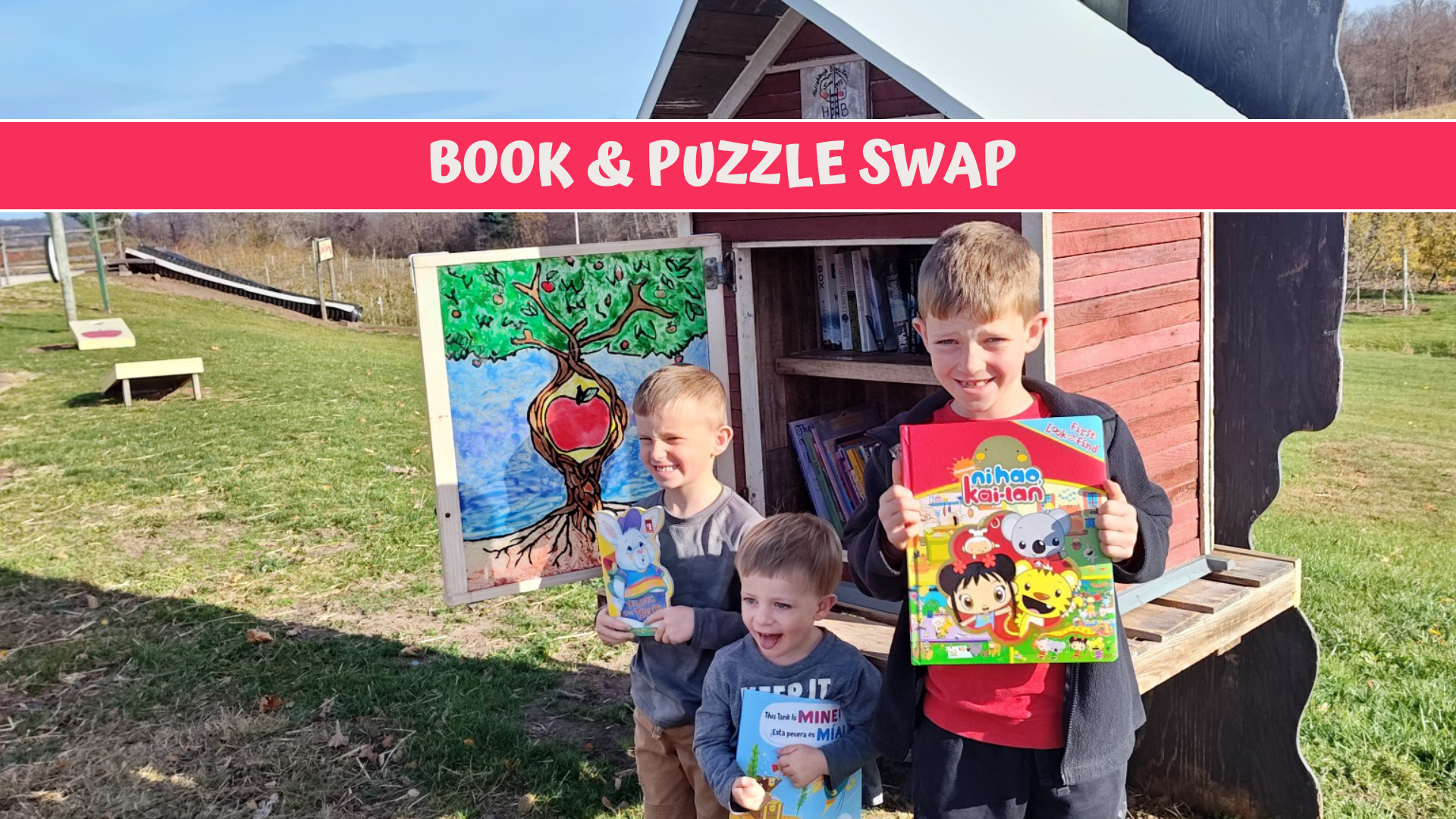 Join us for our upcoming book & puzzle swap.