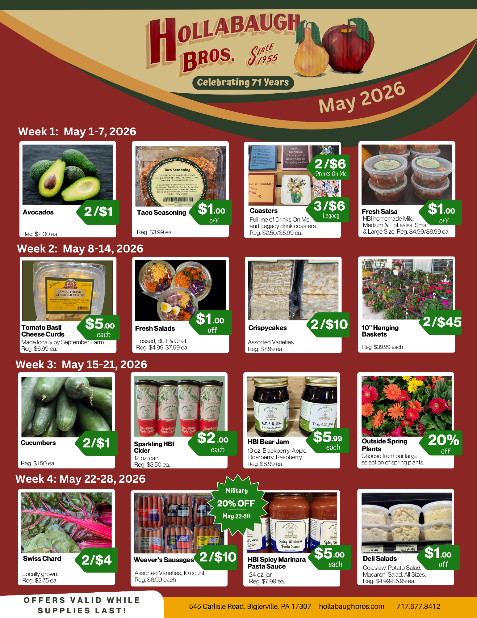 May 2026 Sales Flyer