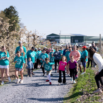 Fun Run starting line