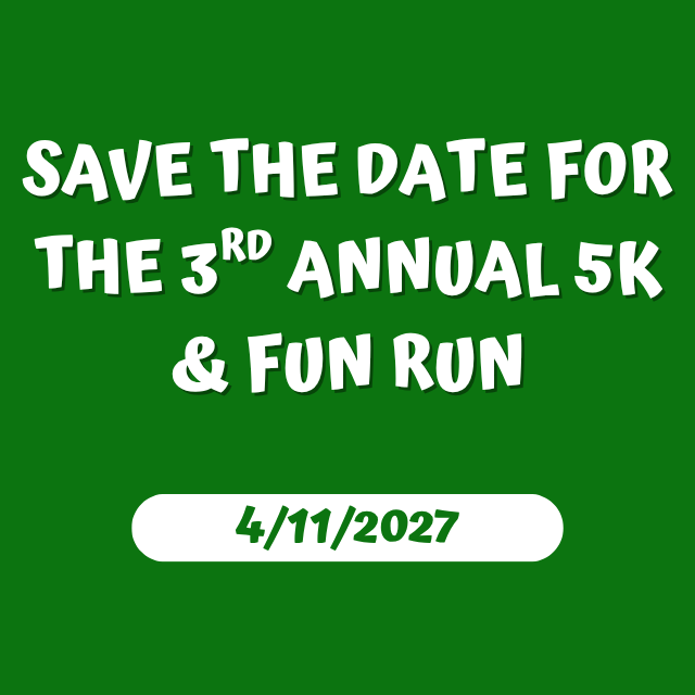 Save the date! 4/11/27 3rd Annual Bruce Hollabaugh Memorial 5k & Fun Run
