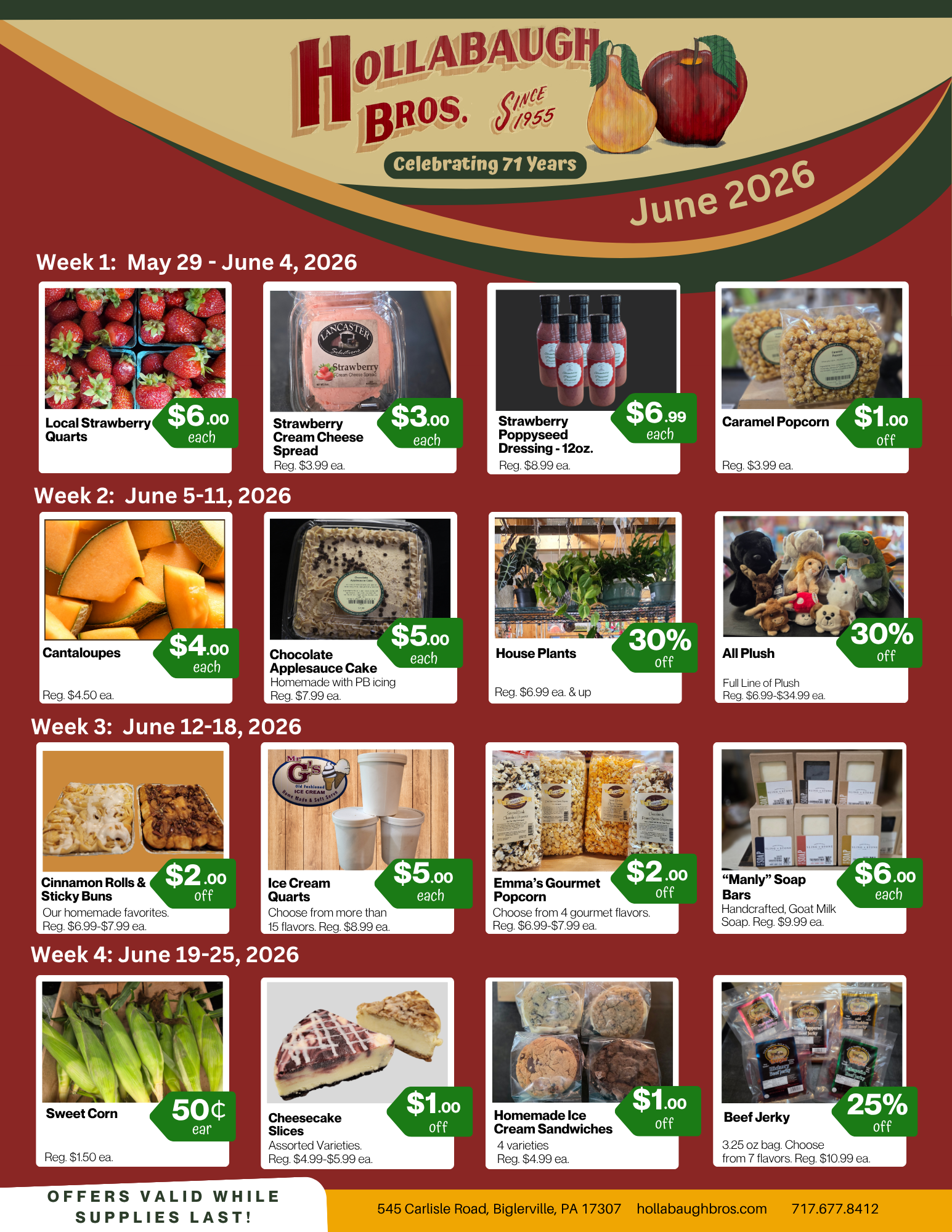 June 2026 Sales Flyer