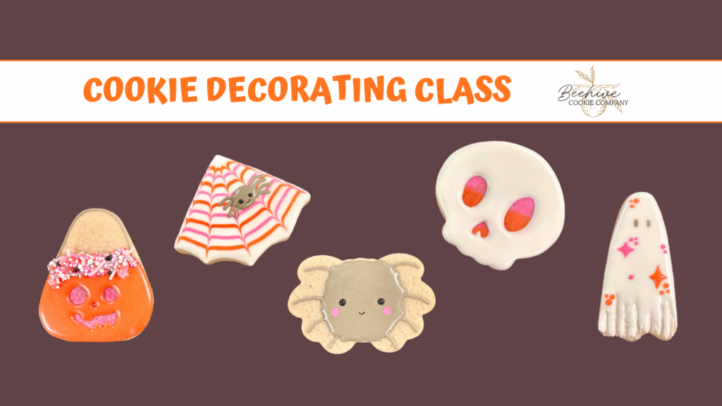 October Cookie Decorating Class with Beehive Cookie Co.