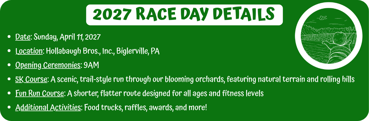 race day details
